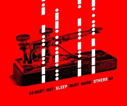 Illustrations - Beggars & Thieves #red #texture #illustration #poster #typography