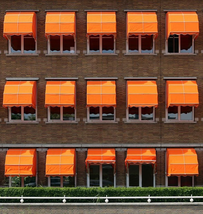 Colorful Architecture and Geometry Photography by Dirk Bakker