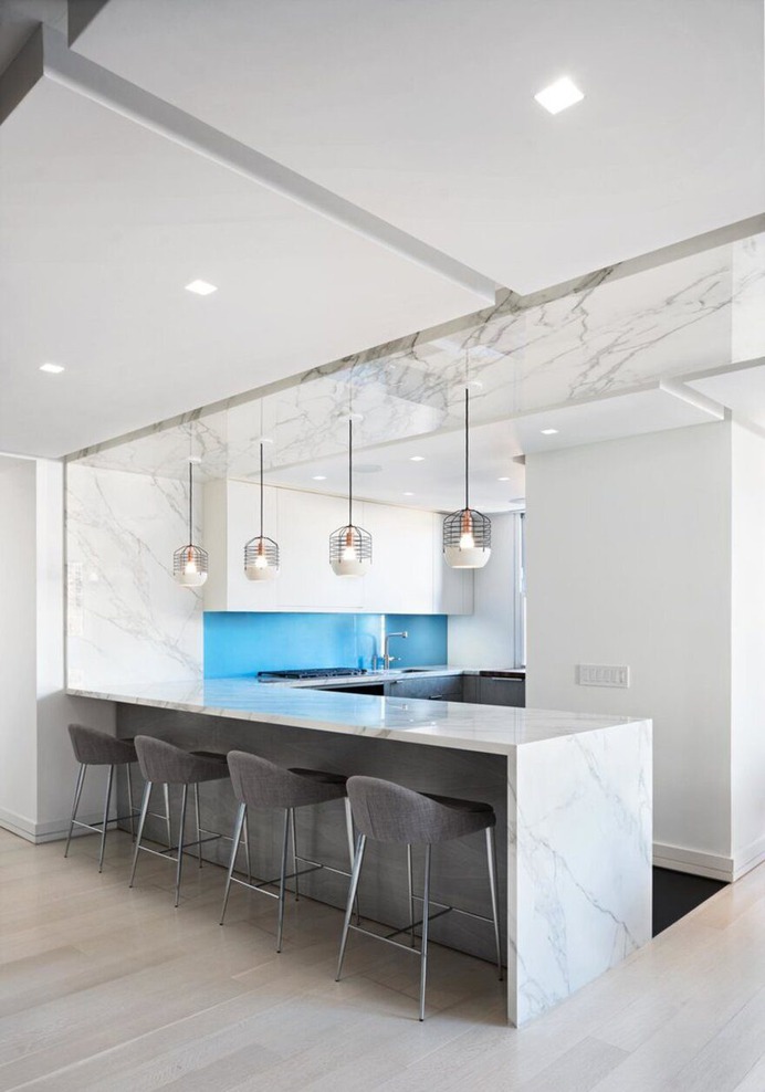 kitchen by StudioLAB in New York City