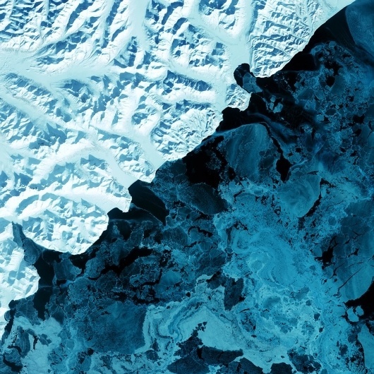A process cannot be understood by stopping it. Understanding must... - but does it float #earth #blue #sattelite #photo