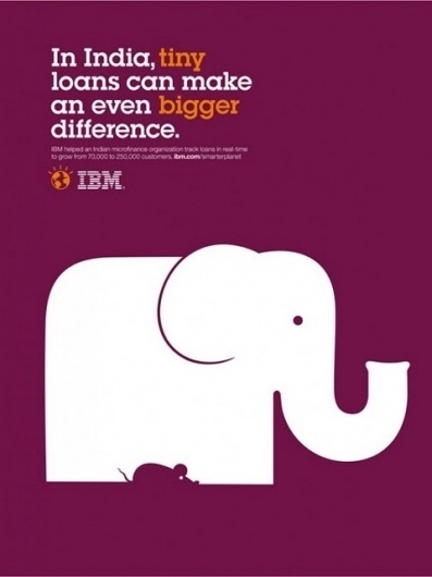 designpiration #mouse #adv #elephant #loan #violet #ibm