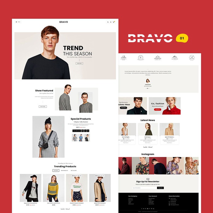 Bravo - Shopify Multi-Purpose Responsive Theme | TemplateTrip