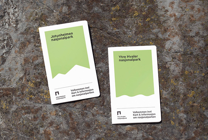 Norway's National Parks by Snøhetta #graphic design #guide #print