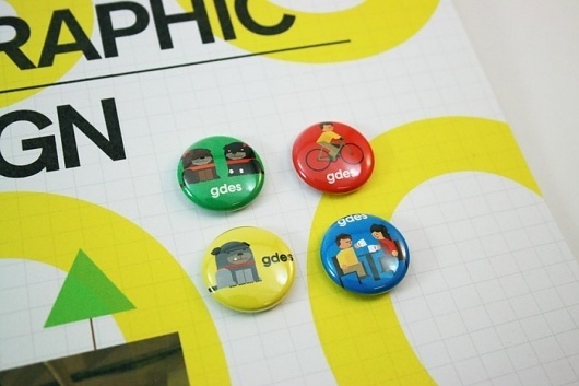 vcu gdes poster brochure : corey hall #vcu #design #graphic #poster #buttons