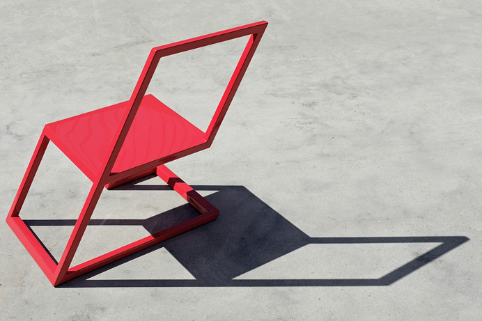 Sit On the Edge of Your Seat with the 60 Red Chair #chair