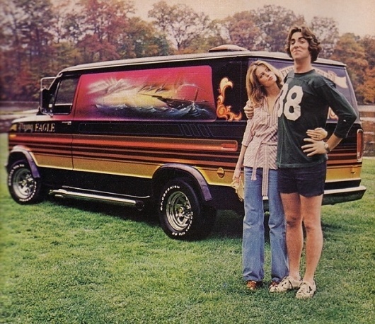 ULTIMATE ROCK 'N' ROLL ON WHEELS | THE 1970′s VAN CUSTOMIZATION CRAZE « The Selvedge Yard #van #pinstriping #airbrush #1970