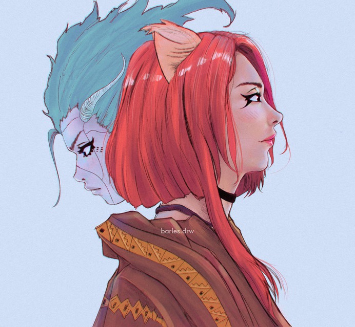 two by BarlesArt