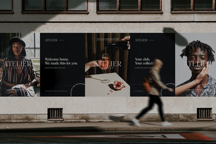 Atelier | Brand Identity on Behance