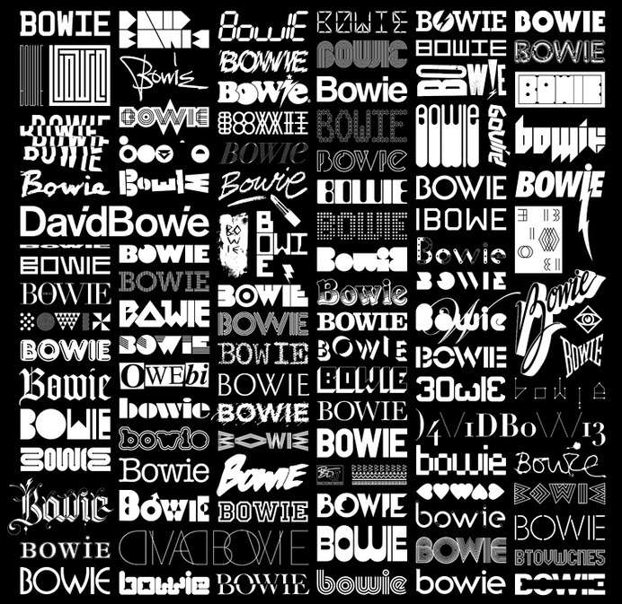 bowie full print b-w #tt