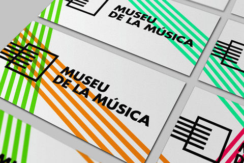 Étapes - Museu de la música #visual #business #branding #card #identity #stationery #music