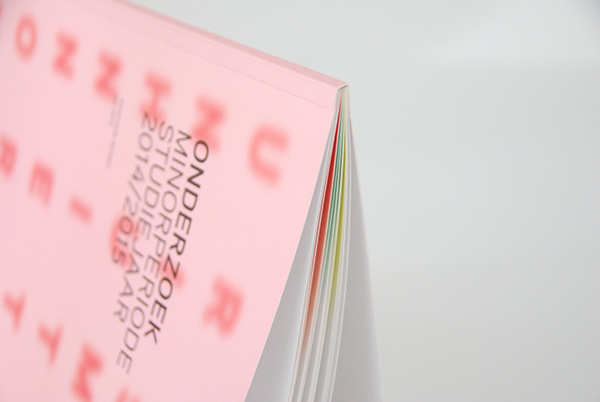 Fading Borders. on Behance #fade #book #reader #studio alter ego #gradient #akv #st joost #breda #eindhoven