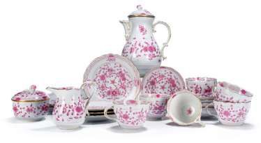 Coffee service for 6 persons #porcelain