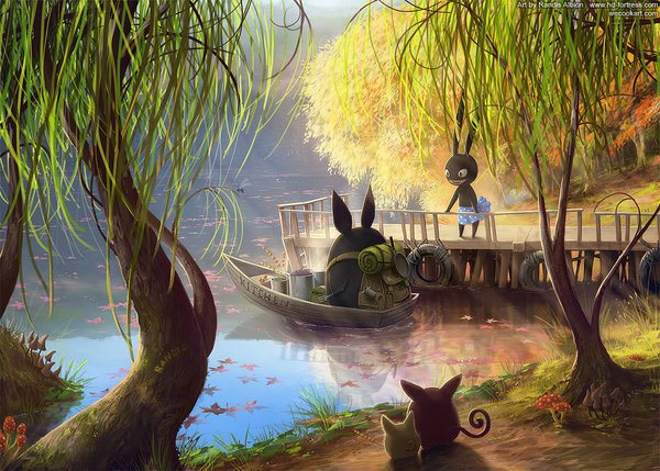 Kitchen Boat - Randis #monster #illustration #fantasy