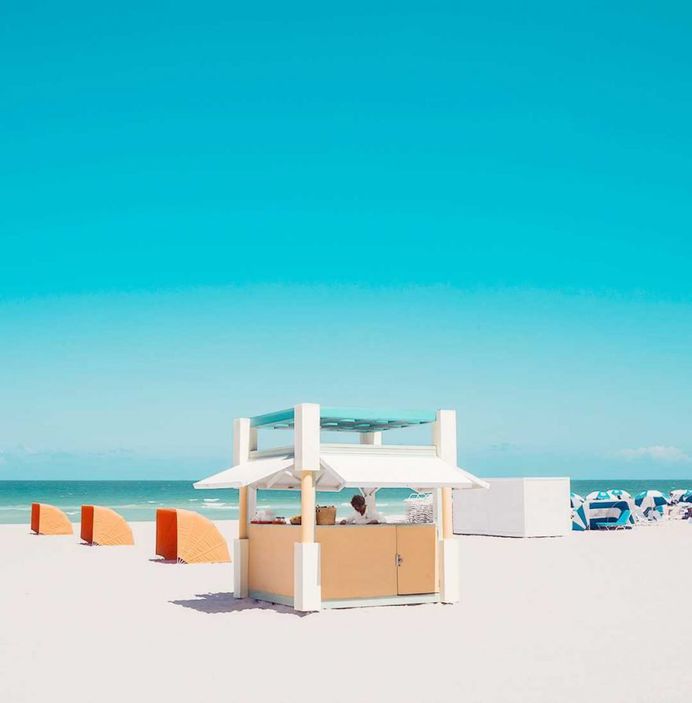 Cabana: Minimalist and Bold Landscapes of Miami Beach by David Behar