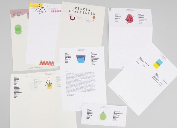 Keukenconfessies by Raw Color #design #graphic #identity
