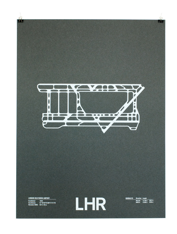 lhr #print #runway #paper #poster #airport