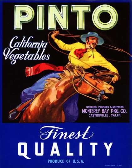 Vintage, probably a crate label