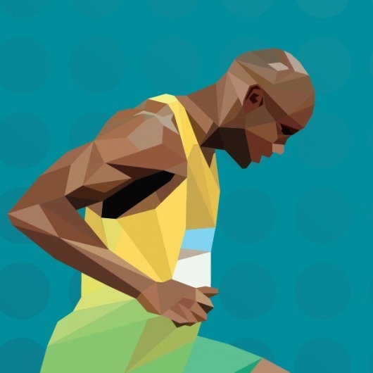 Live_Dertour OL 2012 on the Behance Network #london #olympics #running #dertour
