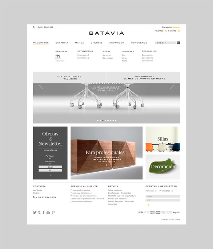 Batavia by We Are Rifle #web design #web #site