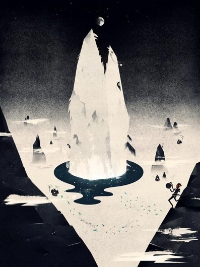 Ferdinand Center for the Creative » FILIPINO ARTIST SPOTLIGHT: DAN MATUTINA #white #philippines #mythology #black #greyscale #illustration #and #monster #bw
