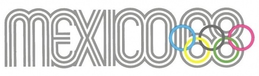 lg1968sm.jpg 708×210 pixels #olympic #logo #mexico #1968