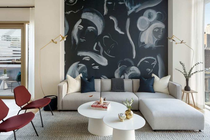 A Penthouse Made Out of Concrete - 30 Warren