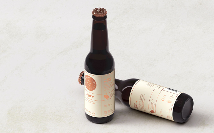 Cargo brewery beer branding from New Zealand design blog inspiration by www.mindsparklemag.com