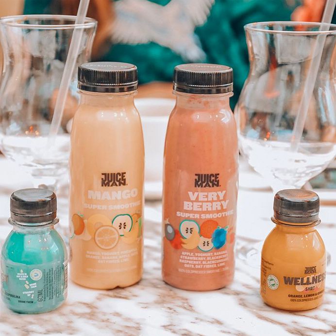New Logo and Packaging for Juiceman by Nomad