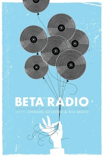 Beta Radio Record Release Poster « iamreedicus #poster