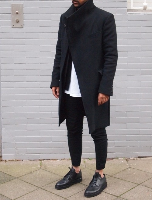 jeynoir:Today in Wang/Acne/Damir Doma Instagram: Jeynoir #coat
