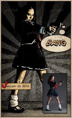 ⚡ Comic Book Photoshop Effect