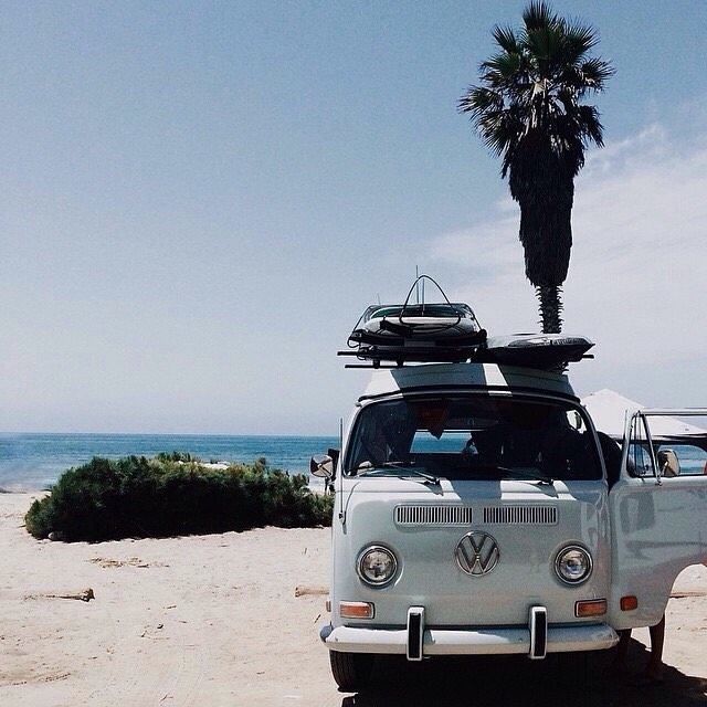 Vintage VW van #photo #travel #summer #surfing #inspiration