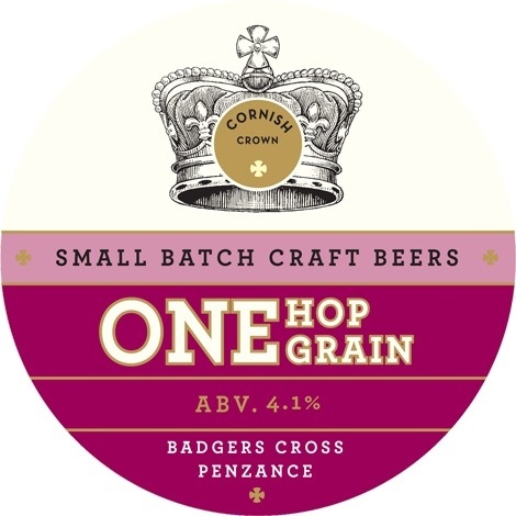 Cornish Crown Pumpclip #beer #packaging