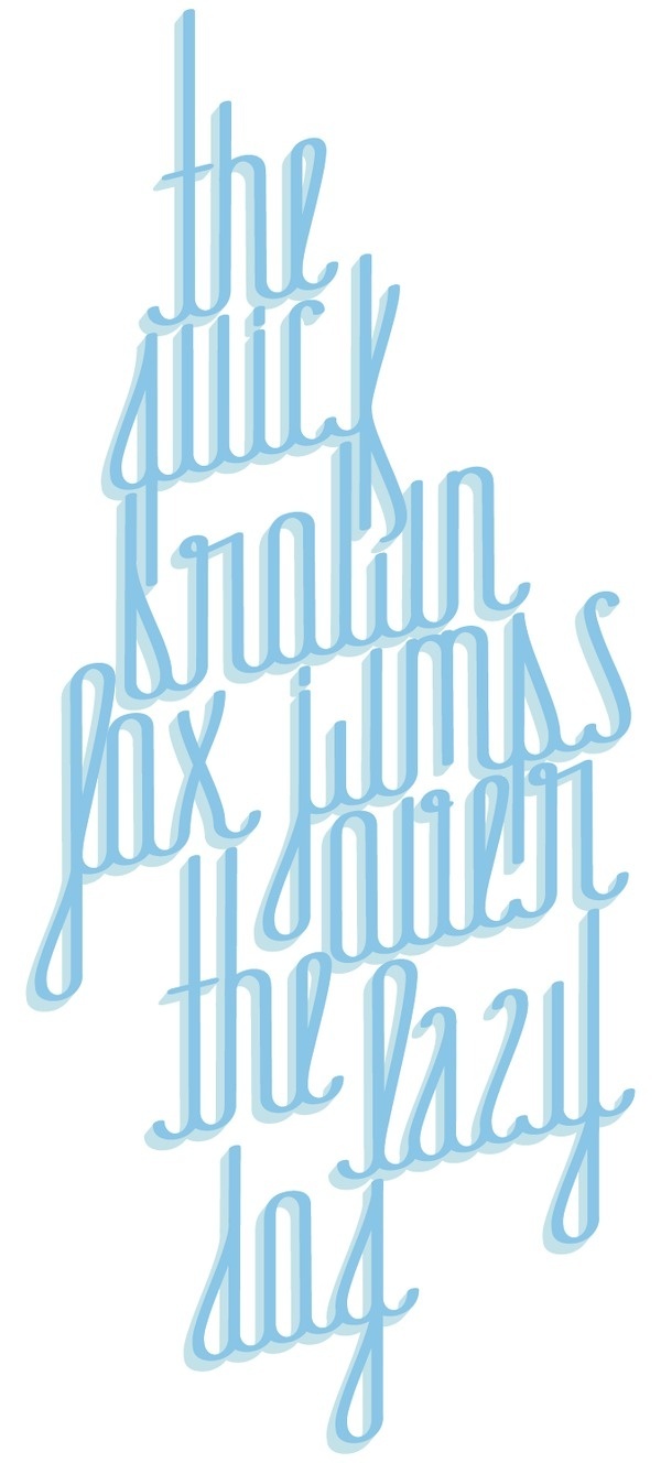 JdS Typeface by Jorge Amador #typography