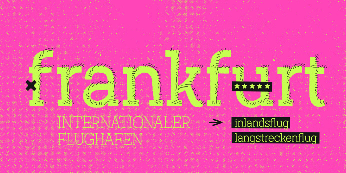 Austral slab handwritten font antipixel mindsparkle mag neon yellow pink typography type design