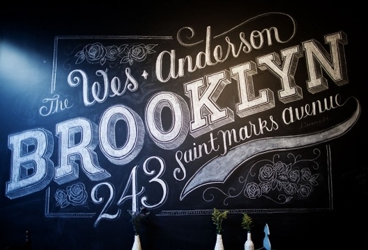 Graphic-ExchanGE - a selection of graphic projects #lettering #blackboard #design #chalk #type #typography
