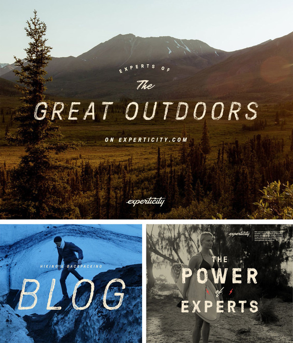 Experticity by Attik #type #layout
