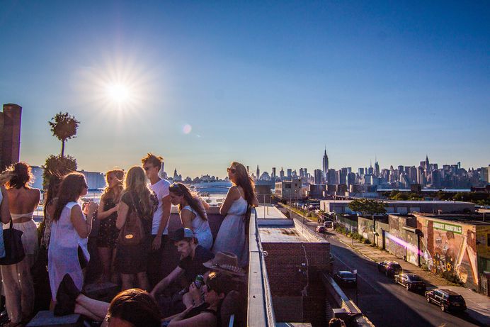 Image result for new york rooftop party