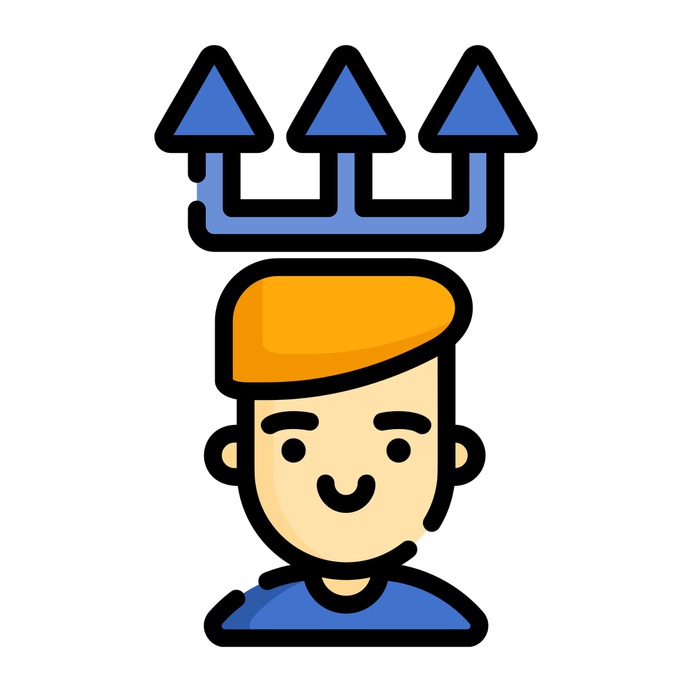 See more icon inspiration related to proactive, decisive, decision, professions and jobs, skills, competence, employee, capacity, worker, user, business and people on Flaticon.