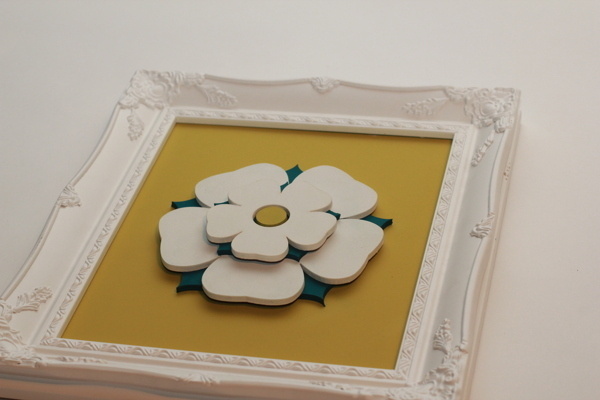 Leeds & Partners #frame #cut #layered #rose #mdf #laser #wood #yorkshire #passport
