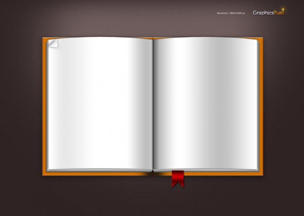 Open notebook with bookmarks Free Psd. See more inspiration related to Template, Books, Notebook, Open book, Open, Psd, Bookmark, Material, Blank, Horizontal, Pages, Bookmarks, Sketchbook, Inside and Inside pages on Freepik.