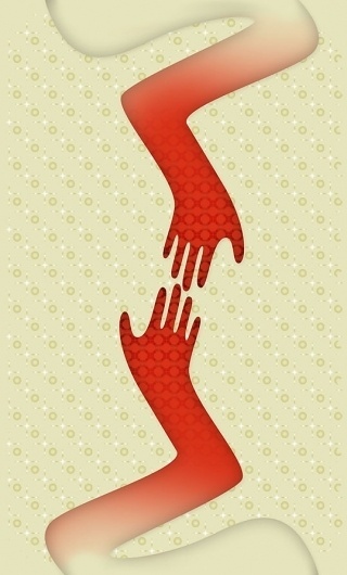 6068093162_14b7c24c32_b.jpg (539×891) #red #illustration #hands #fashion #comeback #patterns