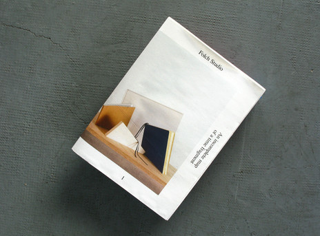 Folch Studio Newspaper #cover #newspaper #folch