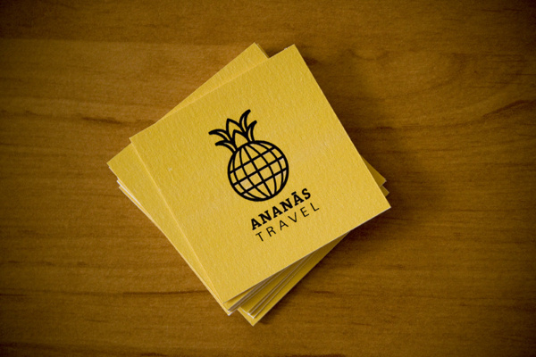 Ananxc3xa1s Travel #branding #yellow #graphic #travel #desing #brand #logo