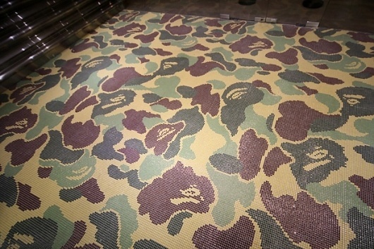 BAPE STORE Beijing Opening Recap | Hypebeast #interior #design #bape #flooring
