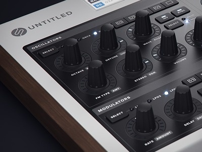 Synth desktop hardware wip01 #music