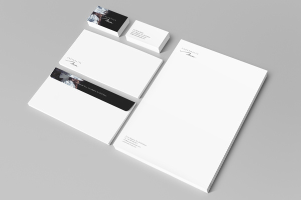 Underwater Muse on Behance #design #corporate #identity #stationery #logo #underwater
