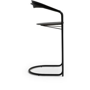 Set of Italian Leather Barstools in the style of Anton Lorenz for Thonet