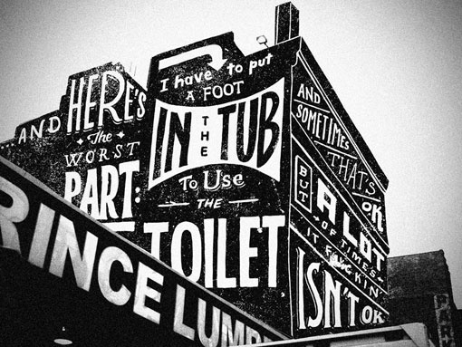 Design Work Life » Jon Contino: Louie Lettering and Illustration #illustration #lettering #retro #typography