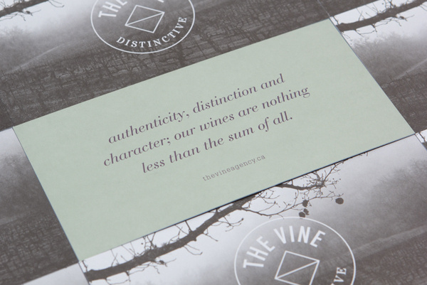 The Vine on Behance #print